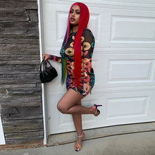 Load image into Gallery viewer, Sheer Snakebite Dress🐍
