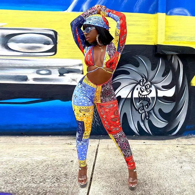 Bandanna Jumpsuit