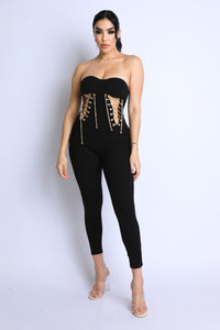 Chain Me Baby Jumpsuit 🔐