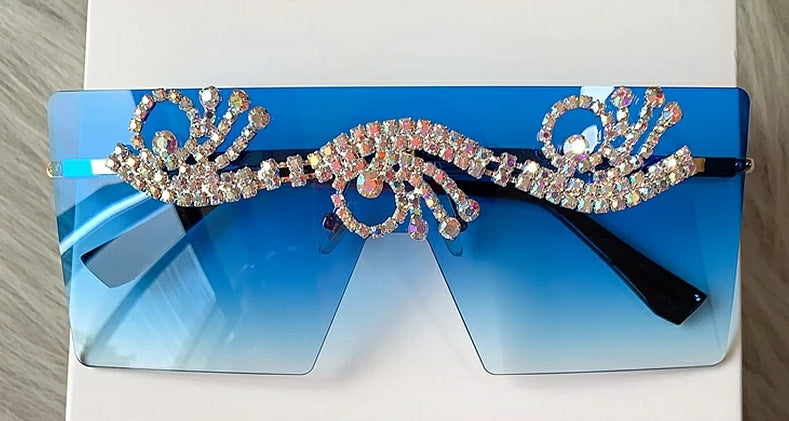 Blue Starburst Sparkle Stunner Shades✨😎