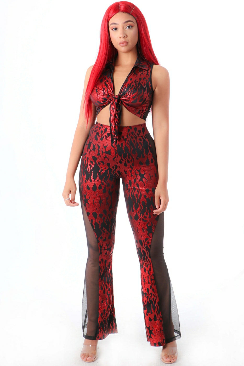Up In Flames 2 Piece Set🔥