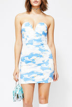 Load image into Gallery viewer, Cloudy Blue Skies Tie Dye Dress ⛅
