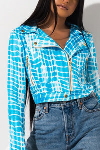 Blue Skies Tie Dye Jacket ☁
