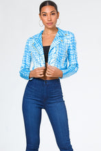 Load image into Gallery viewer, Blue Skies Tie Dye Jacket ☁

